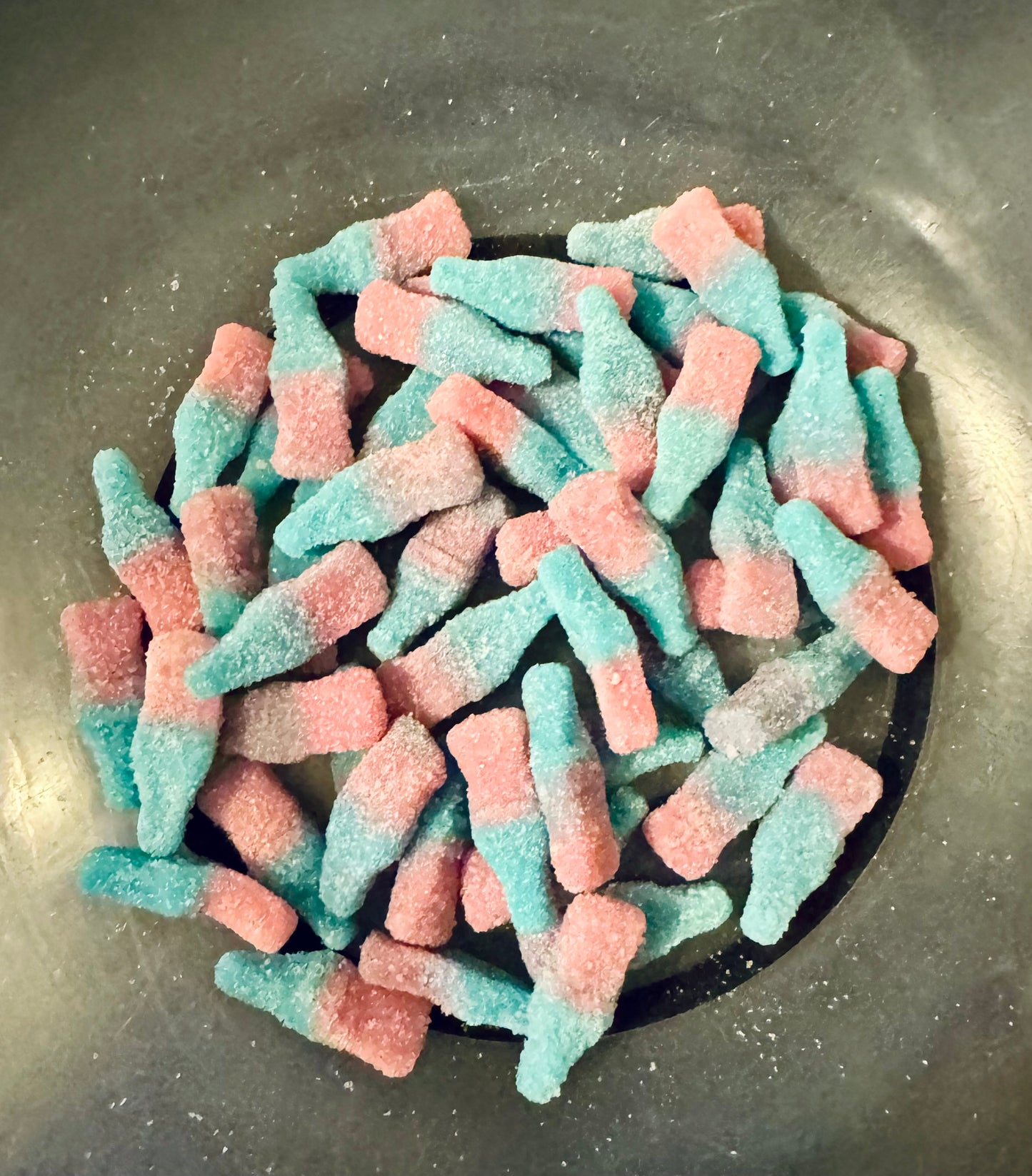 100g Mini bubblegum bottles (GF)