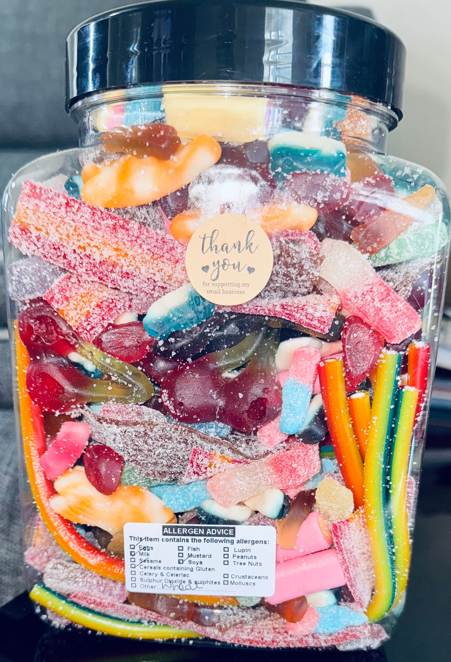 Create your own 1.8kg jar