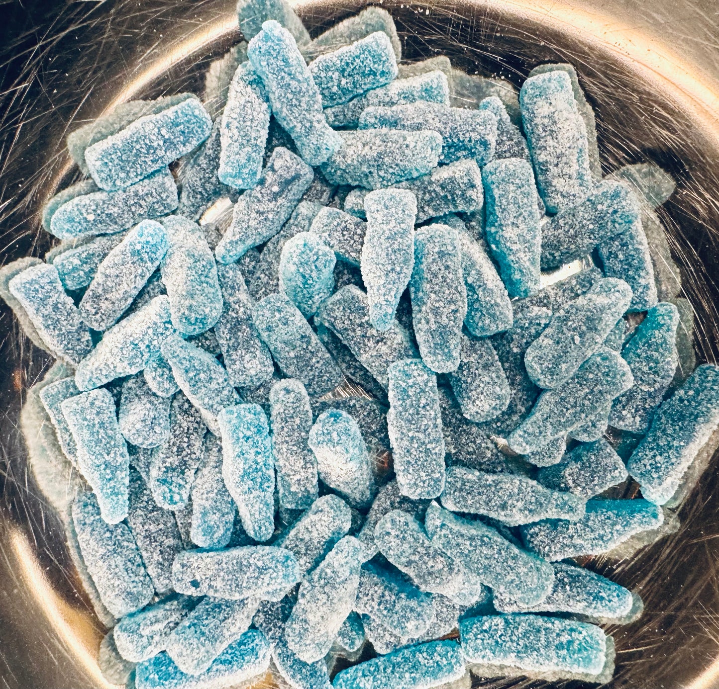 100g blue raspberry bottles