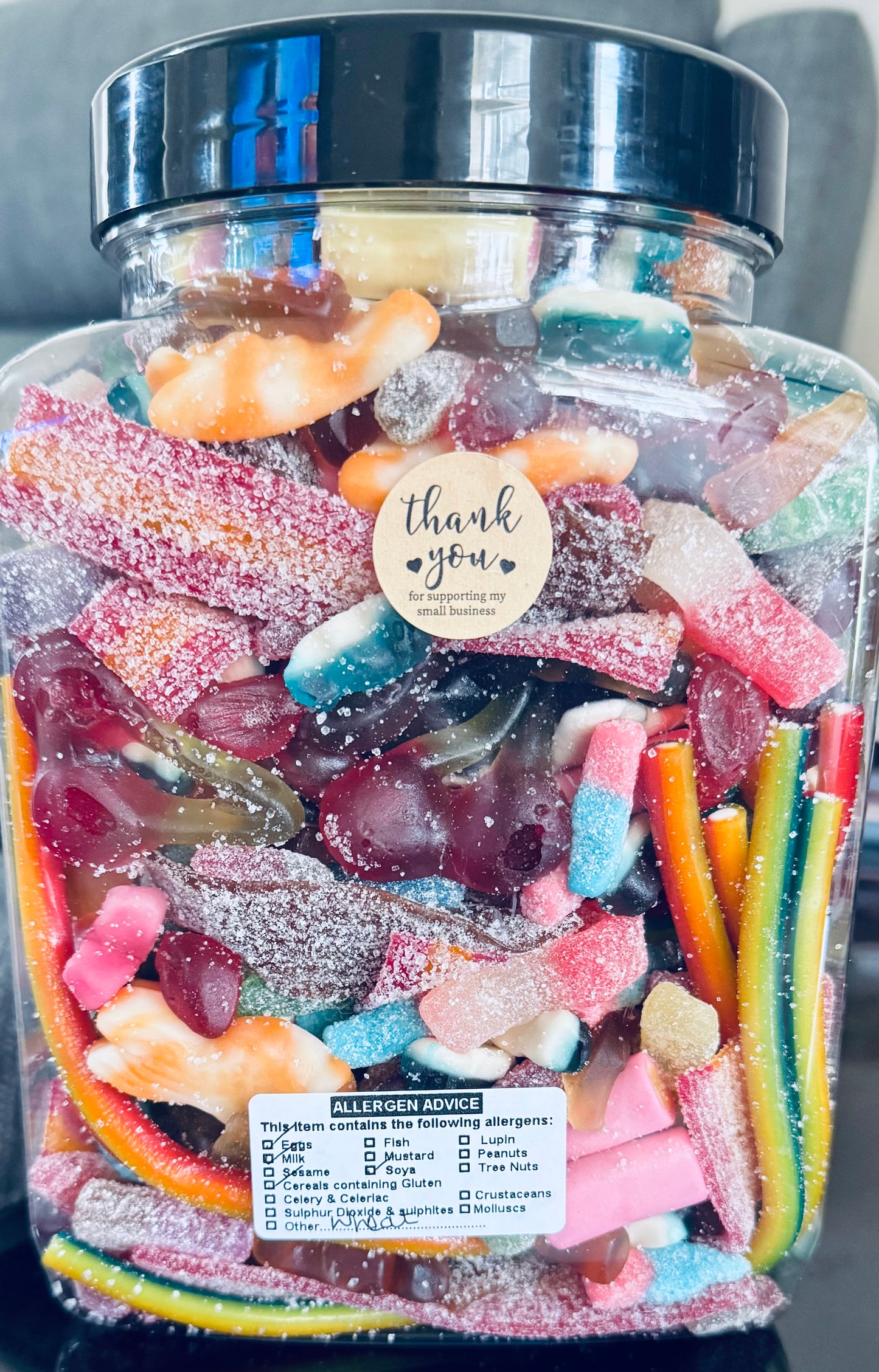 Create your own 1.8kg jar