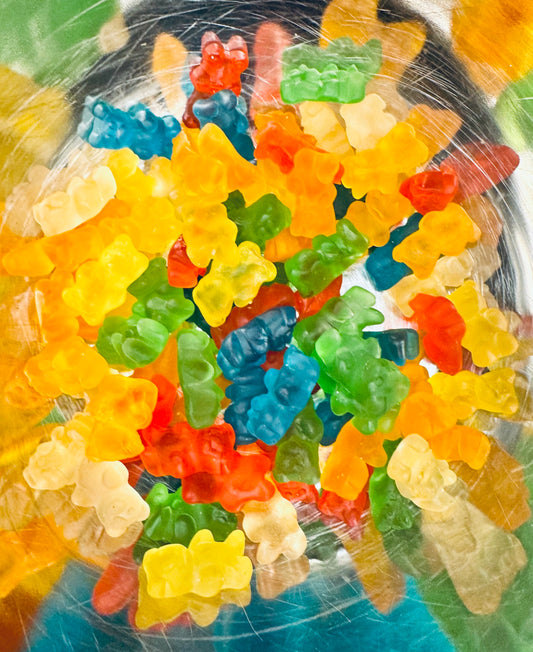 100g gummy bears (GF)