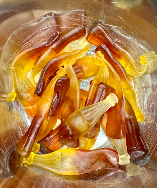100g giant cola bottles