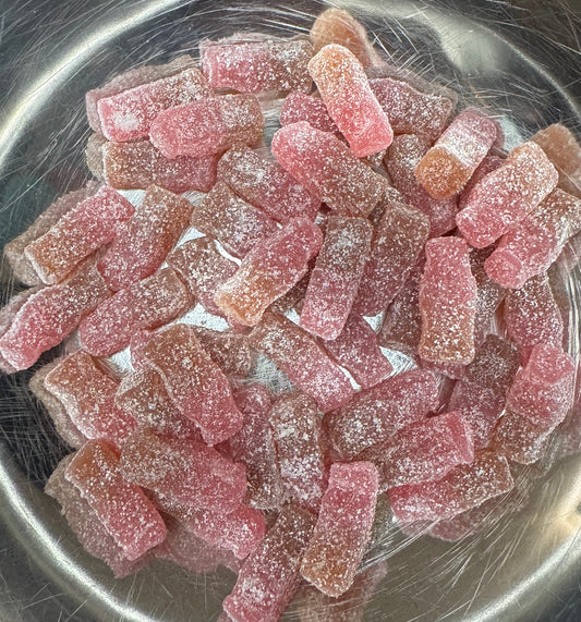 100g Fizzy cherry cola bottles