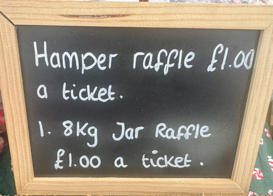 1.8kg jar raffle