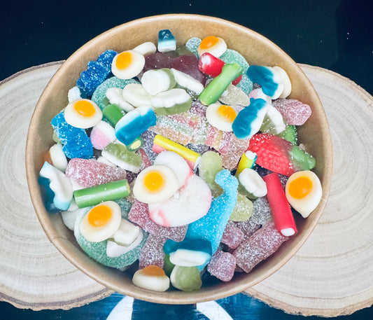 Candy salad bowl